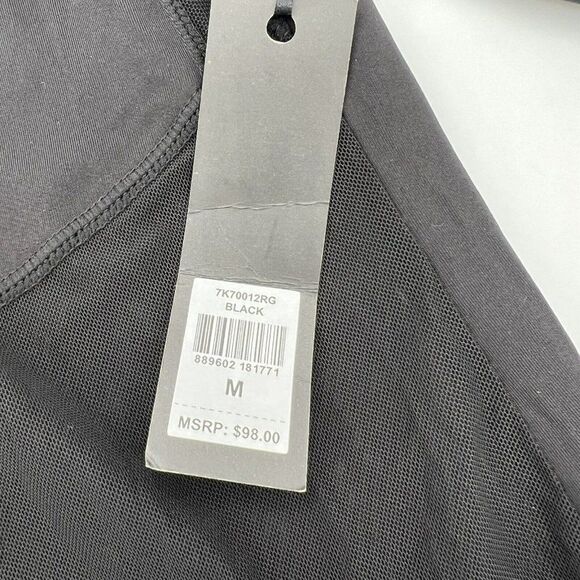 Rowley Fitness Love Kit Black Jacket Mesh Side Panels Size M - Picture 2 of 5